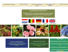 Tablet Screenshot of kwekerijennederland.nl